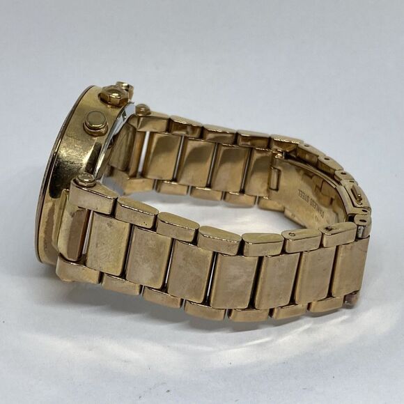 Michael Kors Parker MK5491 Women's Gold Stainless Steel Analog Dial Watch VK717 - Picture 9 of 12